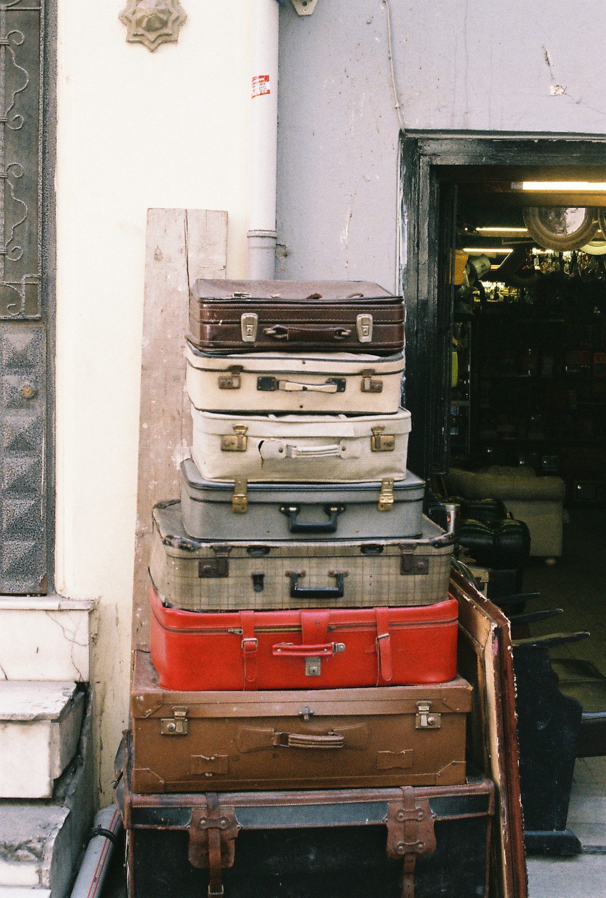 suitcases